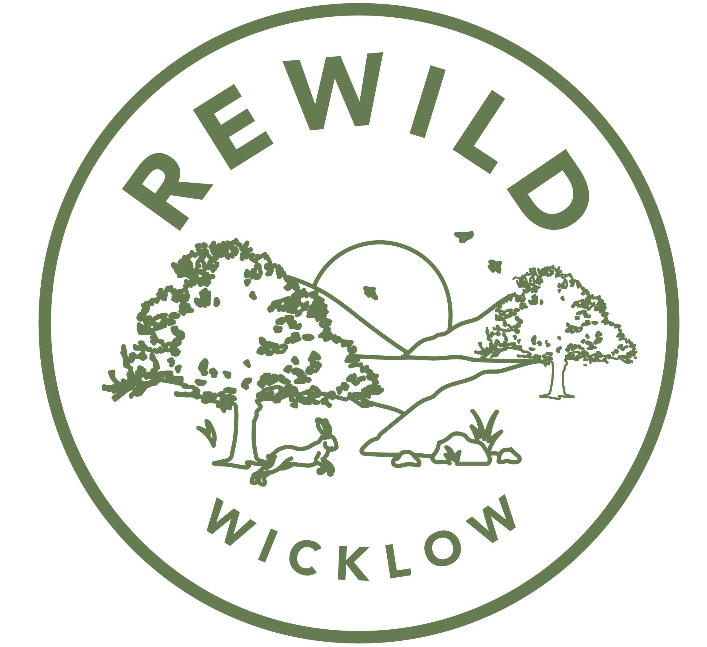 Rewild Wicklow Logo